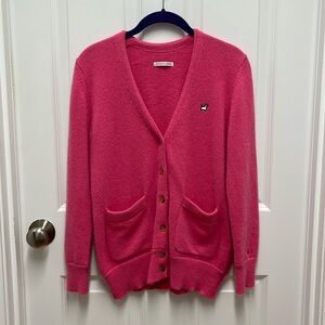 Frances Valentine Collegiate Sweater Pink‎